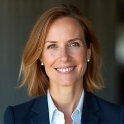 Portrait souriant d'Anne Dubois, fondatrice d'Essor Urbain